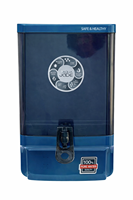 Penjernih Air Reverse Osmosis Premium Aqua Jade Metallic Model Flow140, Filter Cerdas Dinding, Kapasitas 11L, Alkali, untuk Rumah Tangga
