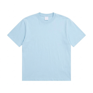 T-shirt pour homme en coton 100% à col rond, respirant, personnalisable, tendance streetwear, vente en gros - Product Image 6