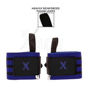 สายรัดข้อมือที่สวมใส่สบายและระบายอากาศได้ดี สำหรับการฝึกออกกำลังกายในฟิตเนสและการเล่นกีฬาเพื่อเสริมประสิทธิภาพ - Product Image 3