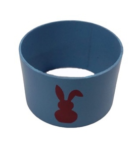 Anillo para Servilletas de Aluminio Trenzado Hecho a Mano, Acabado Negro, Ecológico, Duradero, Decoración Rústica para Fiestas en Interiores/Exteriores - Product Image 3