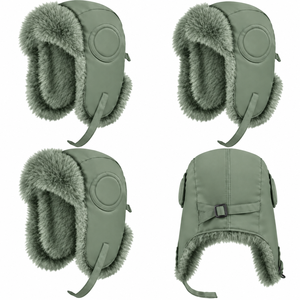 Gorro de Esquí Casual Unisex de Invierno con Forro, Protección para los Oídos a Prueba de Viento y Cálido para Adultos, Uso en Exteriores - Product Image 1