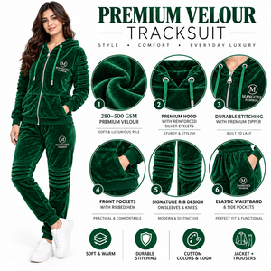 ชุดวอร์มแฟชั่นสีมังโกเบอร์กันดี ผ้ากำมะหยี่ ระบายอากาศได้ดี น้ำหนักเบา สีพื้น ยูนิเซ็กส์ สวมใส่สบาย เป็นมิตรกับสิ่งแวดล้อม ป้องกันแบคทีเรีย - Product Image 6
