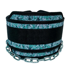 Customized Professional Neoprene Breathable Comfortable Back Support Powerlifting Fitness Dip <b>Belt</b> Stainless Waist Trimmer - Product Image 4