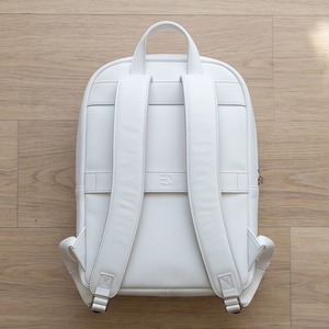 Minimalist Softback Laptop <b>Backpack</b> With Zipper Closure And <b>Computer</b> Interlayer Unisex Microfiber Laptop Leather 20-39Litre - Product Image 5