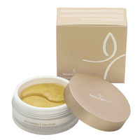 Patchs Hydrogel K-Beauty pour les Yeux au Collagène, Vitamine C et Niacinamide – Hydratant, Anti-rides, Éclaircissant, Anti-âge et Raffermissant pour le Visage
