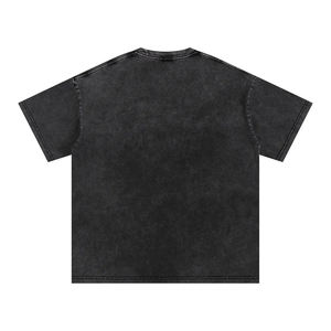 Nueva Camiseta Oversize Personalizada de Moda, 230 g/m², 100% Algodón para Hombre, Impresión Serigrafiada, Transpirable, Ecológica, Unisex, Color Sólido - Product Image 2