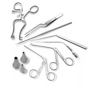 ชุดเครื่องมือผ่าตัดหู คอ จมูก คุณภาพสูง ทำจากสแตนเลสสตีล ใช้ซ้ำได้ ระดับการแพทย์ ฆ่าเชื้อได้ด้วยหม้อนึ่ง ชุดเครื่องมือผ่าตัดแบบใช้มือ สำหรับการผ่าตัดหู คอ จมูก ได้รับมาตรฐาน CE - Product Image 3