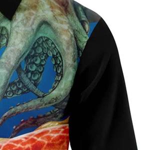 Camisas Polo de Pesca de Manga Larga con Botones, Personalizadas por Sublimación, Impermeables, Casuales y Profesionales, Hechas a Medida, de Poliéster y Elastano - Product Image 5