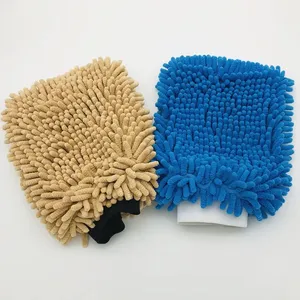 Cleaning Mitts Tools Premium Chenille Scratch-Free Car Washing Cloth Microfiber Car Wash Mitt For Car