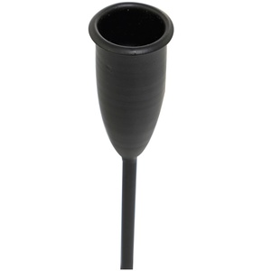 Modern 7 arm Stick <b>Black</b> Iron <b>candelabra</b> Minimalist Linear Design Perfect For Dining Tables Weddings And Sleek Home Decoration - Product Image 5