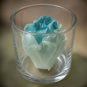 VADEE SOLA WOOD <b>FLOWER</b> SET ROSE <b>Diffuser</b> Set 06 6.5CM Lagoon Blue Sesbania Plant Fiber Rod Aromatherapy Handmade Sustainable - Product Image 2