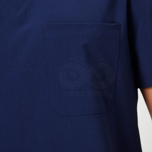 Wholesale Breathable Quick Dry Men Stretch Hospital Scrub Uniform Men Pharmacy Staff Scrub Uniform Made In Pakistan - Product Image 6