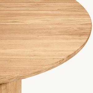 Table ronde en promotion pour usage extérieur, durable, idéale pour les événements ou les restaurants en plein air, style moderne et minimaliste. - Product Image 4