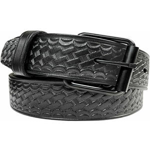 Ceinture unisexe artisanale en cuir véritable, motif floral, style western, personnalisée, en cuir de vachette vieilli, avec boucle ardillon en laiton antique et acier - Product Image 6