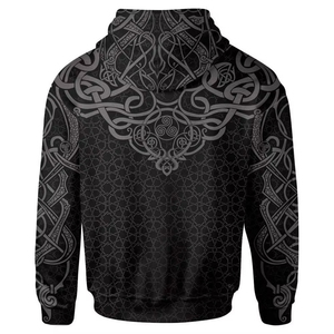 Sudadera con Capucha Personalizada con Estampado 3D de Agua de Océano y Playa, Sudadera Sublimada con Estampado Completo, Azul Naturaleza, Unisex, Venta al Por Mayor - Product Image 4
