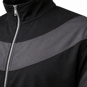 Ensemble coupe-vent très demandé, extensible, léger, respirant, 100% nylon, pour entraînement sportif, logo personnalisé. - Product Image 4