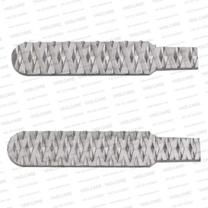 Râpe Fomon interchangeable à double extrémité avec inserts amovibles en carbure de tungstène pour la rhinoplastie et la chirurgie osseuse nasale - Product Image 5