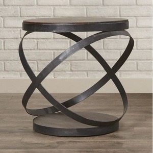 Tables basses modernes imbriquées, tables d'appoint minimalistes en métal, tables compactes pour salon, meubles fabriqués dans l'Uttar Pradesh - Product Image 2