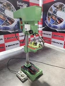 Medium Duty 20mm <b>Bench</b> Pillar Drilling Machine Geared MT3 Spindle Taper 8 Speed with Round Table and Fine Feed for OEM Workshop - Product Image 3