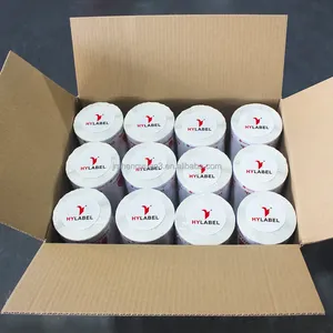 ฉลากความร้อนแบบกำหนดเอง ขนาด 3x2 นิ้ว สีแดง วัสดุ BOPP ป้องกันการฉีกขาด ฉลากเตือนสินค้าเปราะบาง พร้อมบาร์โค้ด คำเตือนการจัดการ ห้ามปล่อยตก - Product Image 6
