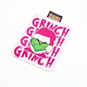 HARL Christmas Little Grinch Design Acrylic <b>Magnetic</b> Lash Tiles Durable Beauty Tool Fashionable <b>Eyelash</b> Extension Tiles - Product Image 1