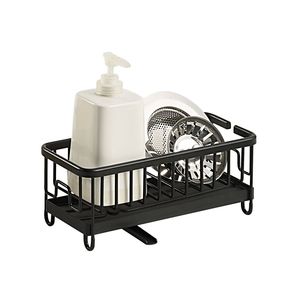 Modern Iron Kitchen <b>Sink</b> Organizer Stand With Water Drain System And Non Slip Base For Kitchen Countertop Use - Product Image 5