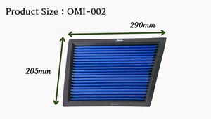 Remplacement de filtre à air haute performance OMI-002 - SIMOTA pour BMW et MINI - Product Image 2