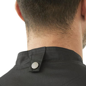 Uniformes de Cocina Ecológicos Unisex Blancos Personalizados, Chaquetas de Chef de Algodón para Restaurante, Camisa de Chef Cómoda de Talla Grande - Product Image 5