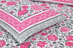 Sábana Plana de Algodón Estampada de Calidad Clásica, 200 Hilos, Transpirable, con Diseño Floral, Lavable, para Adultos, para Hogar y Hotel - Product Image 2