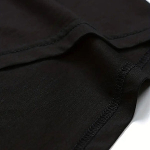 Camiseta con Pedrería para Hombre, Personalizada con Gemas en Toda la Superficie, Color Negro Sólido, 100% Algodón, Corte Holgado, Estampada - Product Image 5