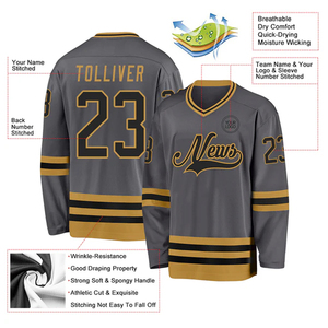 Uniforme de hockey sur glace personnalisé, maillot de l'équipe américaine, vêtements de sport personnalisés, fabricant en gros - Product Image 4