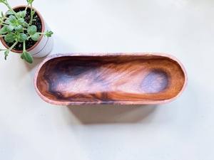 Belladec – Bol artisanal en bois de manguier et d'acacia, écologique et durable, texture naturelle, plateau décoratif en bois, pièce maîtresse - Product Image 2