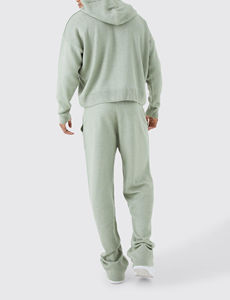 ชุดวอร์มออกกำลังกายผู้ชายไซส์ใหญ่ ดีไซน์ใหม่ปี 2026 ทรงปกติ พิมพ์ลายเรียบง่าย ระบายอากาศได้ดี แห้งเร็ว เหมาะสำหรับฤดูหนาว - Product Image 5