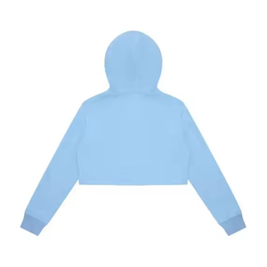 Sudadera corta moderna y elegante para mujer, estilo urbano, informal, de felpa suave, cómoda y perfecta para el uso diario. - Product Image 5
