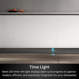 Lavavajillas de tamaño completo T-e-k-n-i-x T-X-3BD608 negro con 15 servicios y función de cocción - Product Image 4