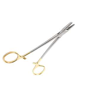 Nouvelle collection – Porte-aiguilles chirurgical Mayo Hegar à poignée dorée, produit très demandé, couleur personnalisable - Product Image 6