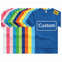 T-shirts tricotés pour hommes en surplus, 100% Coton 180 GSM, avec impression sérigraphiée au dos, anti-boulochage, pour expéditions déstockées et décalées