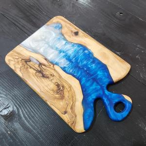 Planche à découper ronde en résine, compatible lave-vaisselle, épaisseur personnalisable pour accessoires de cuisine - Product Image 5