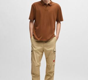 T-shirt pour homme personnalisé avec logo/couleur, en tissu peigné anti-boulochage, respirant et confortable, coupe ample, prix raisonnable - Product Image 4