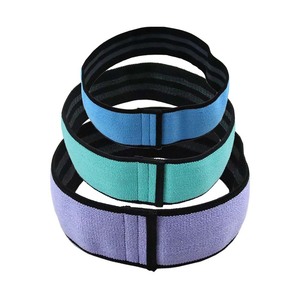 Custom Elastic Glute Bands for Women Adults Gym Workouts Squats and Strength Training-Polyester Fabric - Product Image 3