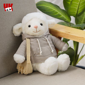 ของเล่นเด็กนุ่มนิ่มน่ารักพิเศษ ยี่ห้อหยวนคัง ตุ๊กตากระต่ายขนแกะ ยัดไส้ใยฝ้าย PP เหมาะสำหรับทุกวัย - Product Image 4