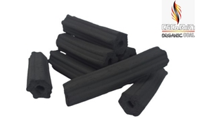 CocoRiki Premium Machine-Made Coconut Shell Charcoal Briquettes High Calorie (7000-8000 Kcal/kg) Long <b>Burning</b> BBQ Charcoal - Product Image 3