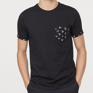 T-shirt en molleton de coton épais à coupe régulière, respirant, à séchage rapide, écologique, à motif uni, design personnalisé pour homme ARTIZ - Product Image 1