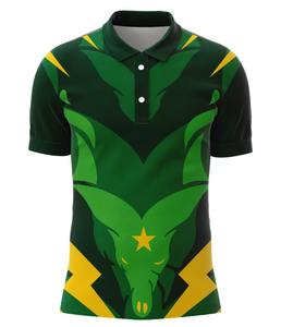 เสื้อคริกเก็ตดีไซน์ใหม่ ชุดทีมพร้อมโลโก้แบบซับลิเมชั่นและภาพสีสันสดใส ระบายอากาศได้ดี ไซส์ใหญ่พิเศษ ซับเหงื่อ - Product Image 6