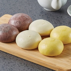 [MILWON] Set de Bollos al Vapor Anheung, Bollo Dulce Tradicional Coreano con Pasta de Frijol Rojo Congelada, Bocadillo para el Desayuno, Jjinppang - Product Image 5