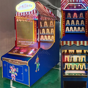 HGR Amusement Hit Clown Ticket Redemption Arcade Game Ball Toss Carnival Coin Operated Indoor Family Entertainment Center - Product Image 1