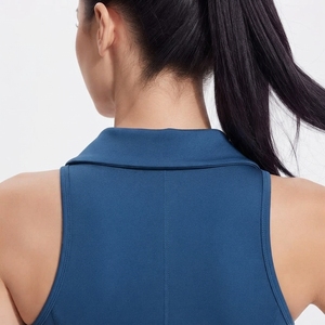 Jupe de tennis personnalisée pour femme, taille haute, en polyester respirant, vêtement de sport compressif - Product Image 3