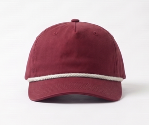 Gorra de Cuerda para Exteriores con Bordado 3D, Ajustable, Unisex, 100% Algodón, Ligera, para Uso Diario y Viajes, Cómoda para Todas las Estaciones - Product Image 1