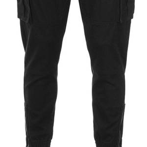 Pantalones Cargo Jaffico International para Hombre, Color Sólido, Ecológicos, 100% Algodón, Ligeros, Estampado Digital, Pierna Ancha, Cintura Elástica - Product Image 6