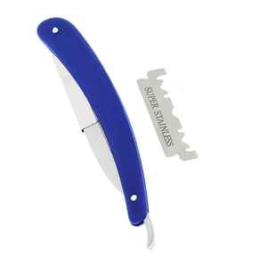 Professional Curve Straight Razor <b>Men</b> Wood Handle Barber Shaving Spider Pattern Face Cleaning Stainless Steel Blade A+ Grade - Product Image 3